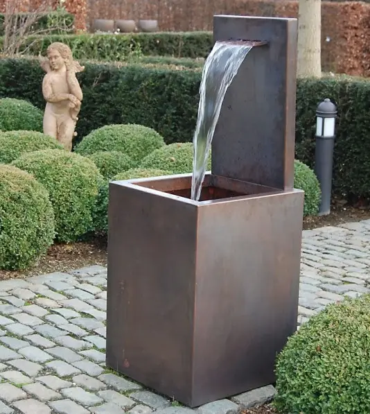 fontaine en cuivre