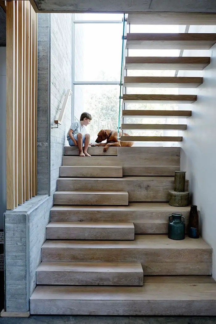 escalier design beton
