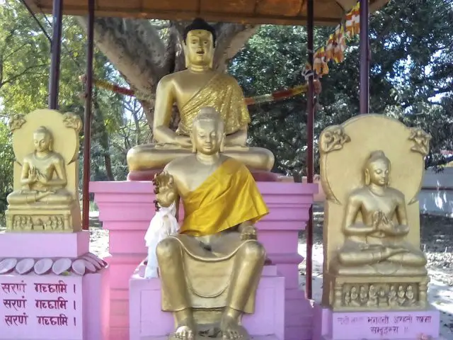 fontaine bouddha sanarth inde visiter