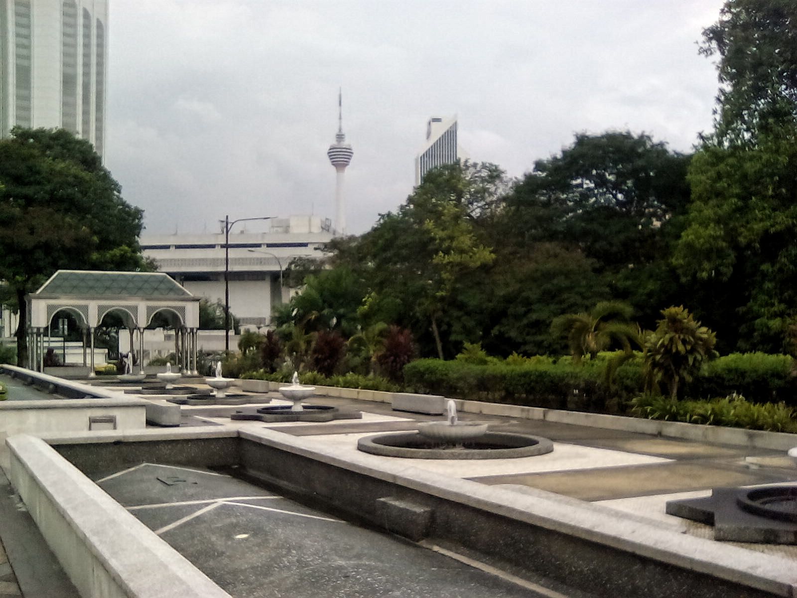 mosquee nationale jardin kuala lumpur