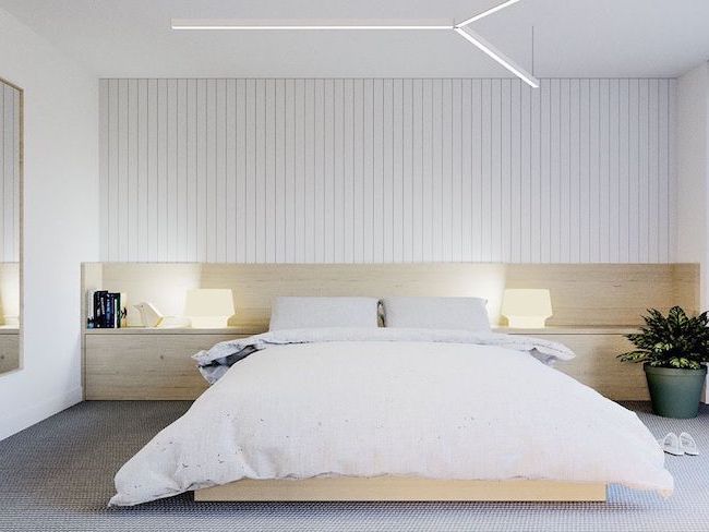 choisir lampe de chevet chambre minimaliste