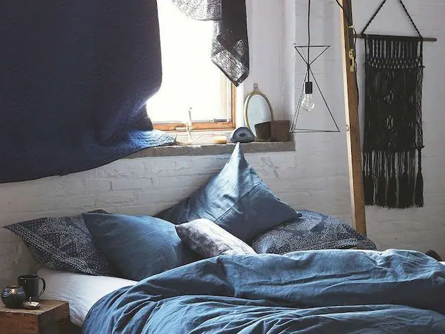 deco idee chambre bleue