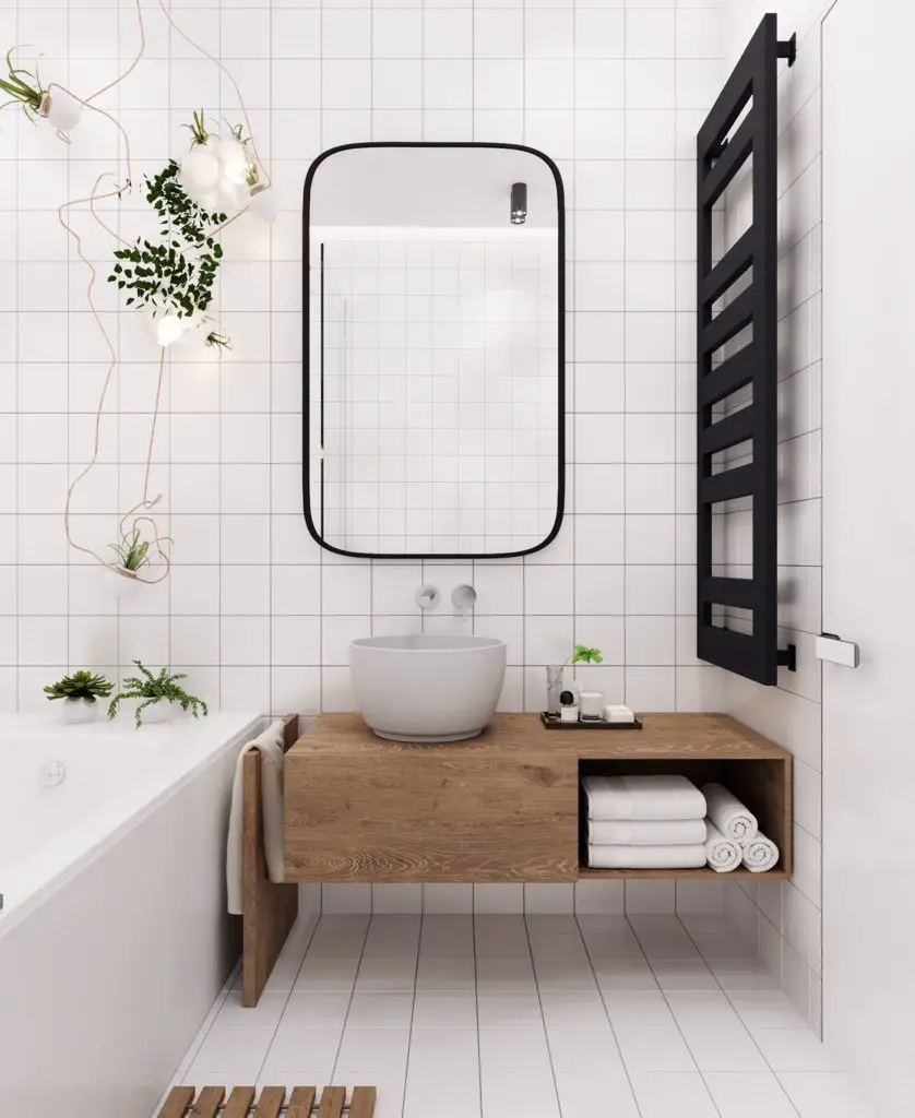 salle de bain minimaliste deco idee