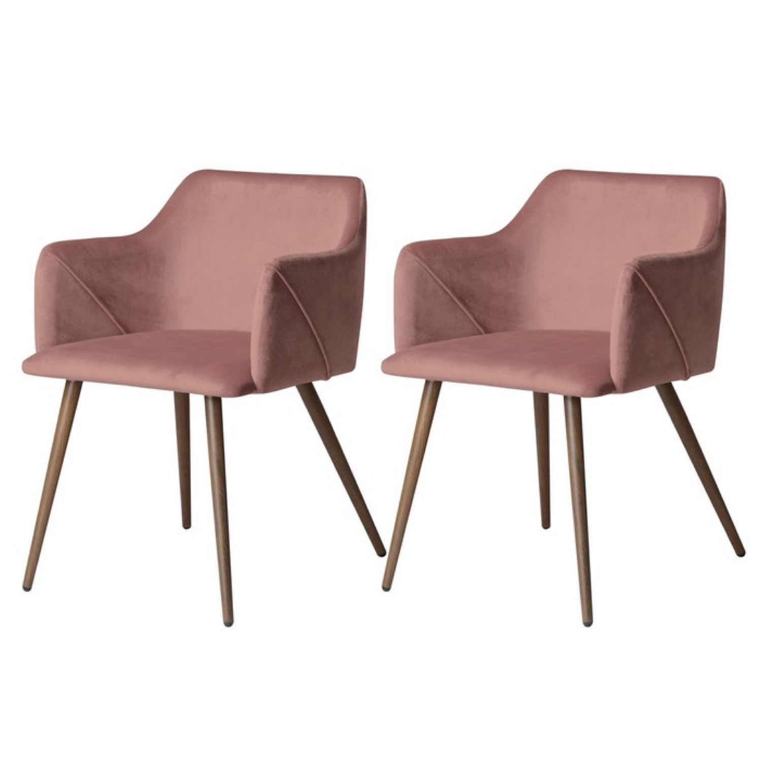 ou trouver chaise velours rose 3