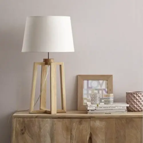 déco naturelle scandinave lampe a poser