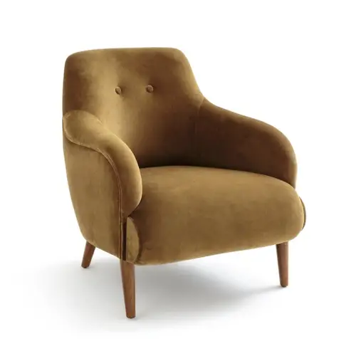 décoration style naturel chic fauteuil ocre