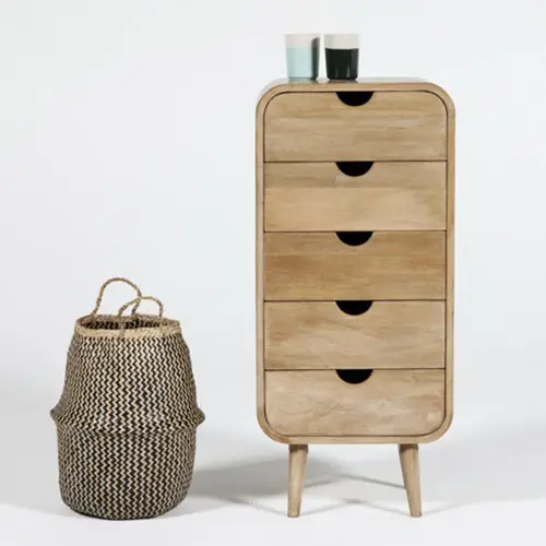 chiffonnier simple et moderne en bois