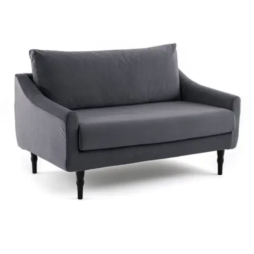 salon cocooning fauteuil XXL gris style classique large et confortable