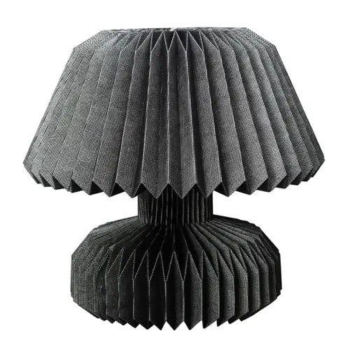 accessoire deco gris moderne design lampe de table