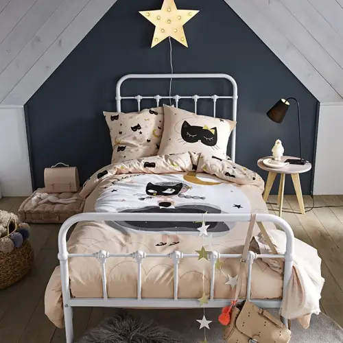 ou trouver lit enfant metal couleur claire pas cher