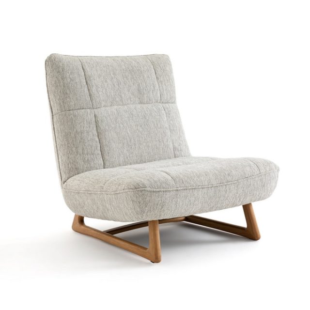 exemple salon cosy hiver fauteuil confort moderne gris clair slow design