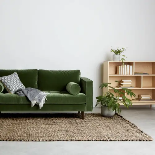 beaux meubles et accessoires slow interieur tapis en jute naturel 