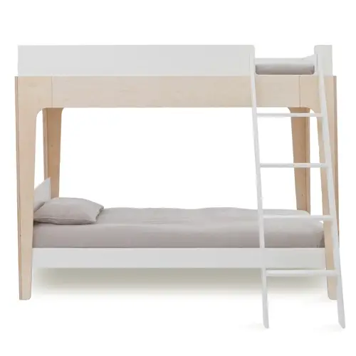 chambre enfant double lits superposés design épuré et minimaliste tendance
