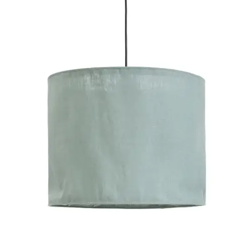 luminaire chambre enfant couleur suspension abat-jour tissus vert