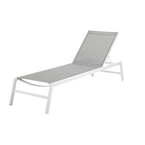 ou trouver chaise longue deco blanc et gris bain de soleil terrasse jardin balcon rooftop