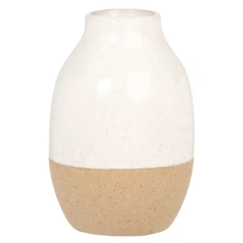 ou trouver accessoires slow deco petit prix vase apothicaire gré beige crème