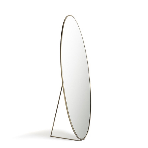 ou trouver miroir decoration chambre moderne psyché oval sur pied