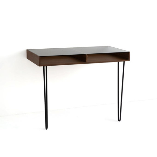 console style mid century modern vintage pied compas