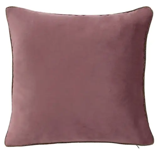 decoration slow living salon accessoire housse de coussin terre cuite brun terracotta