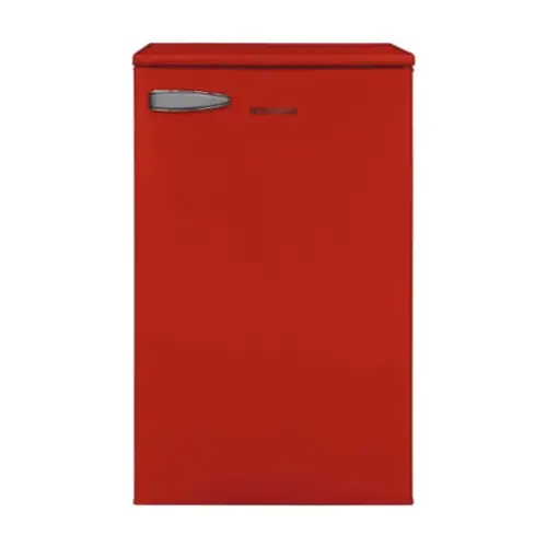 ou trouver petit frigo pas cher rouge couleur Hauteur 83,8cm