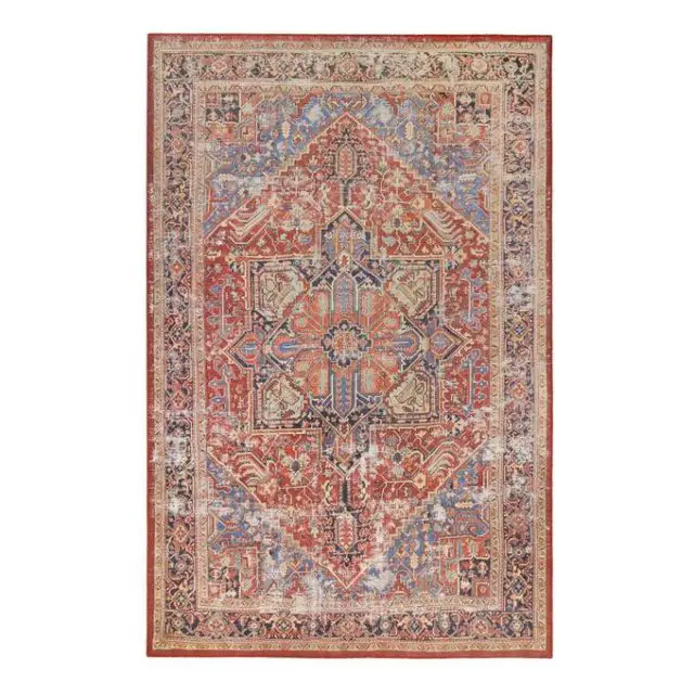 meuble deco couleur entree tapis persan orient