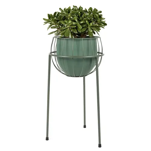 bureau cache-pot design Pot de fleurs Cage vert serax