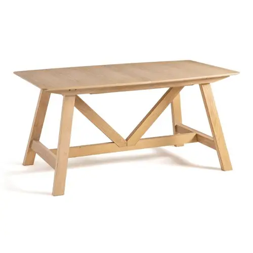 meuble et deco scandinave moderne Table XS chêne à allonges en chêne naturel