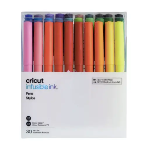 ou trouver accessoire cricut Kit de 30 stylos Infusible Ink (0,4)