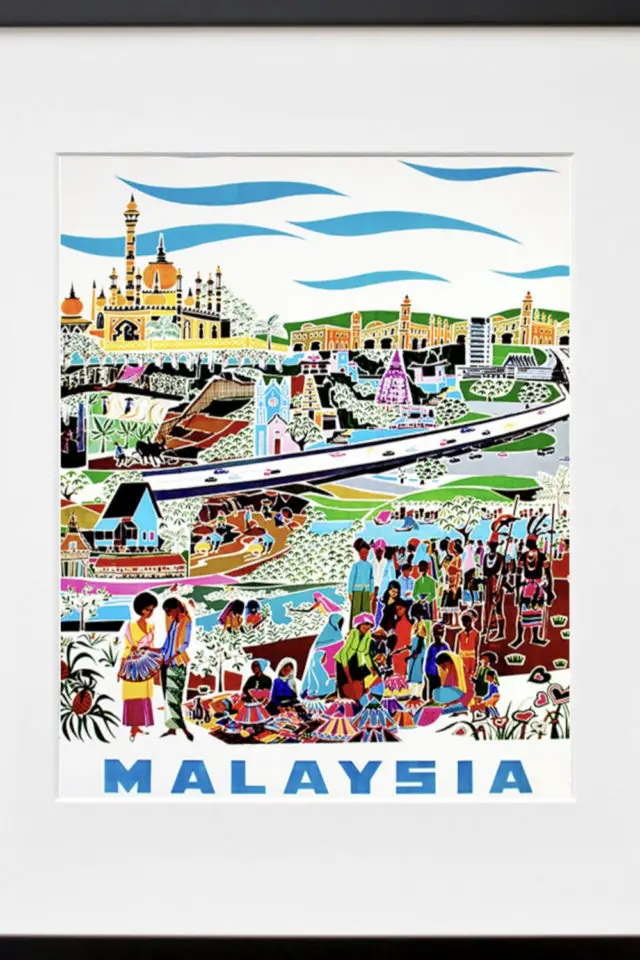 Ou trouver affiche voyage Malaisie affiche voyage Malaisie wall art