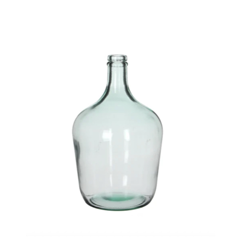 idées cadeaux zodio Dame Jeanne bonbonne en verre recyclé Transparent H30xD18cm
