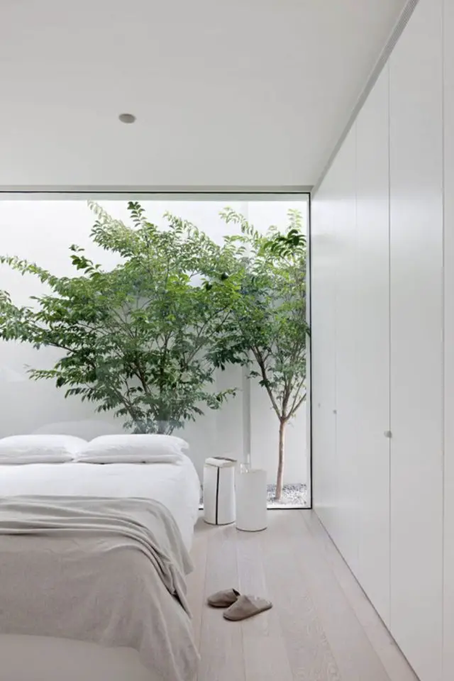 interieur tendance decoration plante design biophilique chambre à coucher