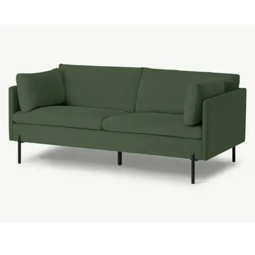 soldes touche couleurs organiques vert Made Grand canapé 2 places, velours côtelé vert 929 € 599 € 