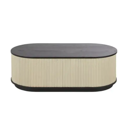 touche de noir accessoire deco table basse plateau relevable bicolore meuble appoint salon pratique rangement 