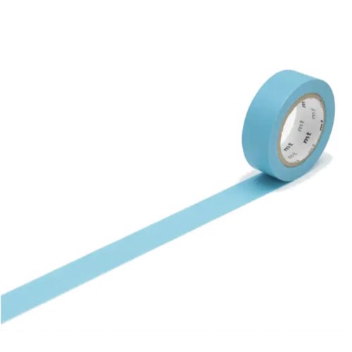 ou acheter masking tape decoration Masking tape uni bleu mizu 15mmx7m