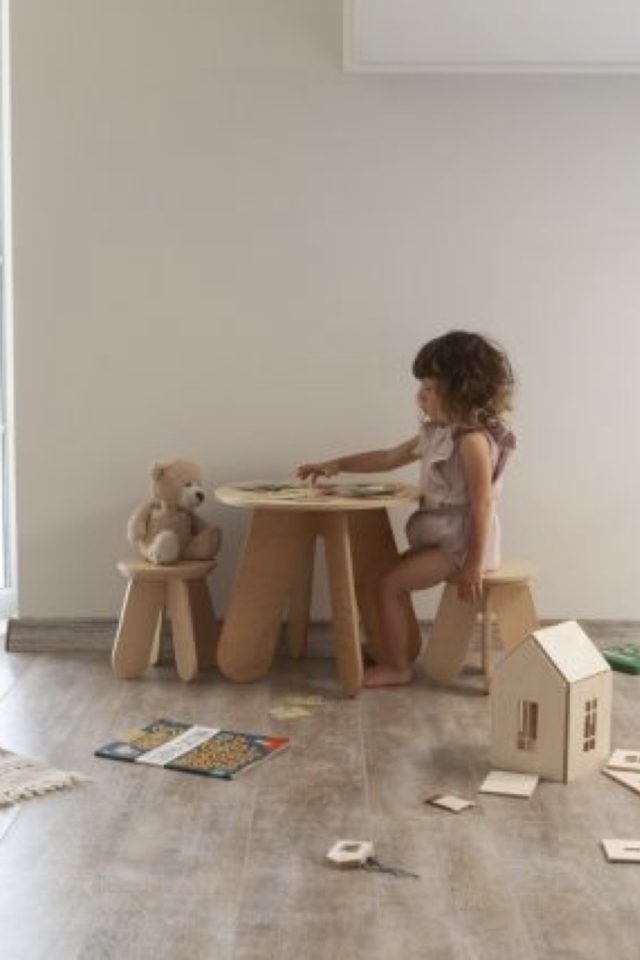 ou acheter petit bureau enfant Table pour enfant en bois design 