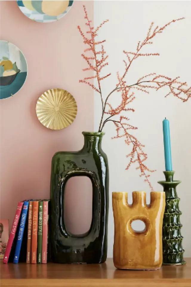 collection arty riviera la redoute interieurs vase couleur et forme organique