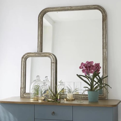 deco meuble fabrique en france la redoute Miroir en manguier massif 90x120 cm