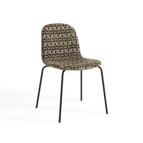 nouvelle collection deco meuble ampm Chaise tissu jacquard
