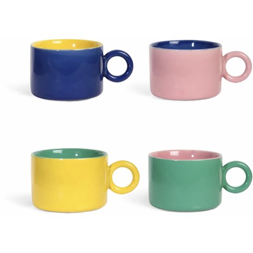 ou trouver accessoire cuisine design moderne mugs colorés Chiquito - &Klevering