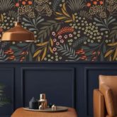 selection papier peint fleuri moderne et classique idee decoration murale
