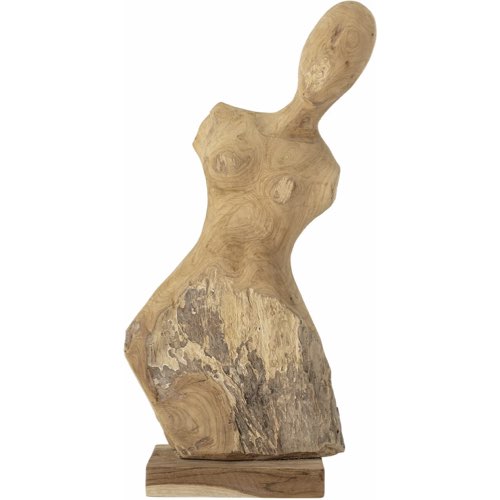 ou trouver objet art design decoration Déco Lenoa Nature Teck sculpture femme abstraite