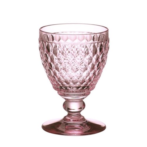 objet decoratif en verre pas cher Verre à vin rouge rose Boston coloured