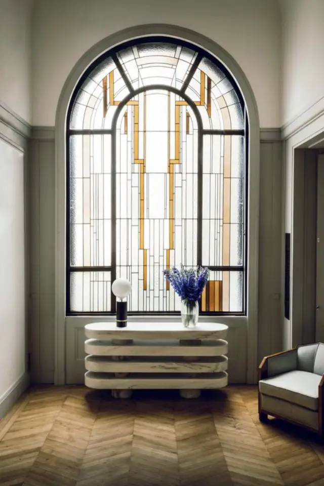 blog design interieur vintage moderne vitrail art déco chic et élégant