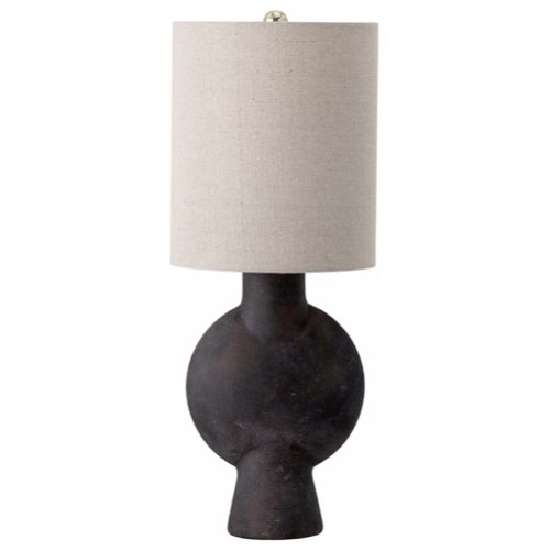 luminaire design a poser Lampe à poser en terracotta marron - Bloomingville
