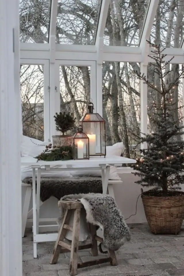 quel tissu choisir ambiance cosy hiver veranda accessoire décoration couleur neutre
