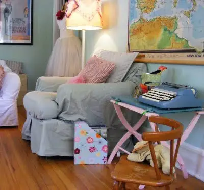 decoration vintage salon