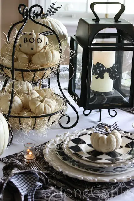 decoration de table halloween