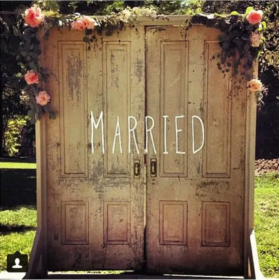 mariage extérieur deco