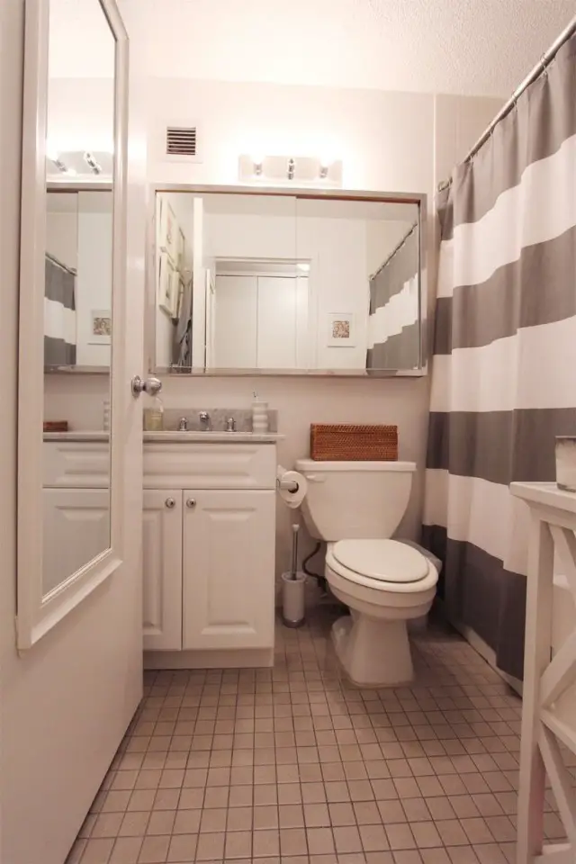 salle de bain optimisée féminine