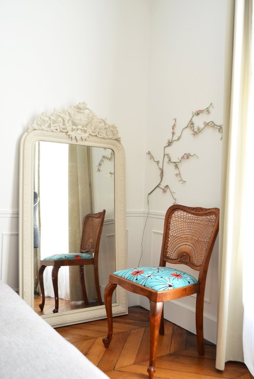 déco chambre miroir